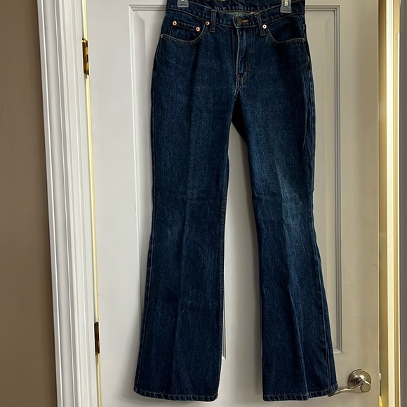 Vintage Jordache Flare Denim Jeans 7/8 - Picture 1 of 10